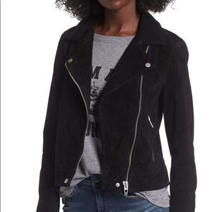 BLANK NYC SUEDE MOTO JACKET